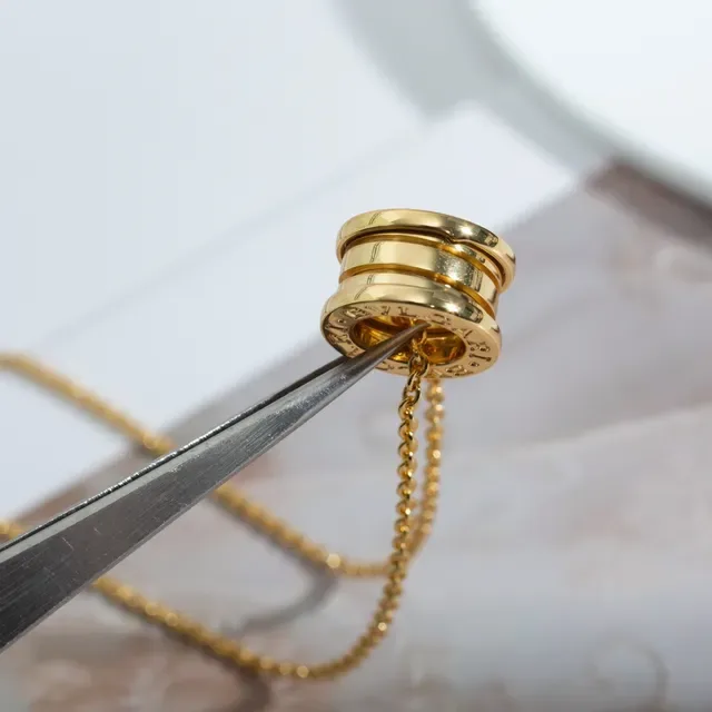 Bvlgari B.zero1 多环金项链 7