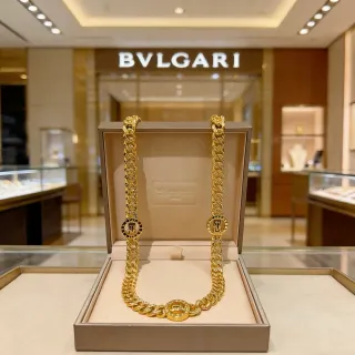 Bvlgari B.zero1 Rock Triple Medallion Gold Necklace