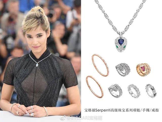 Bvlgari Divas’ Dream Pulseiras de Ouro Rosa Madrepérola e Cristais Pavé 2