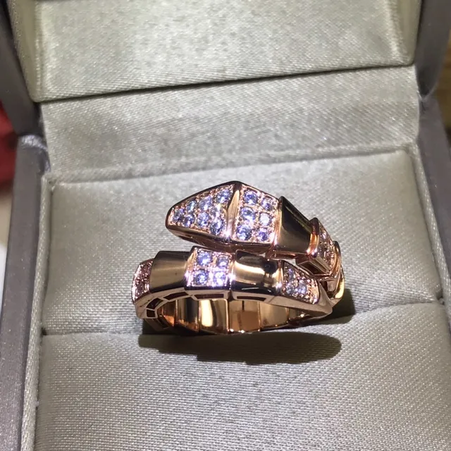Bvlgari রুপা সোনা আর্কুলেটেড সেগমেন্টেড পাভে হীরা আংটি 7