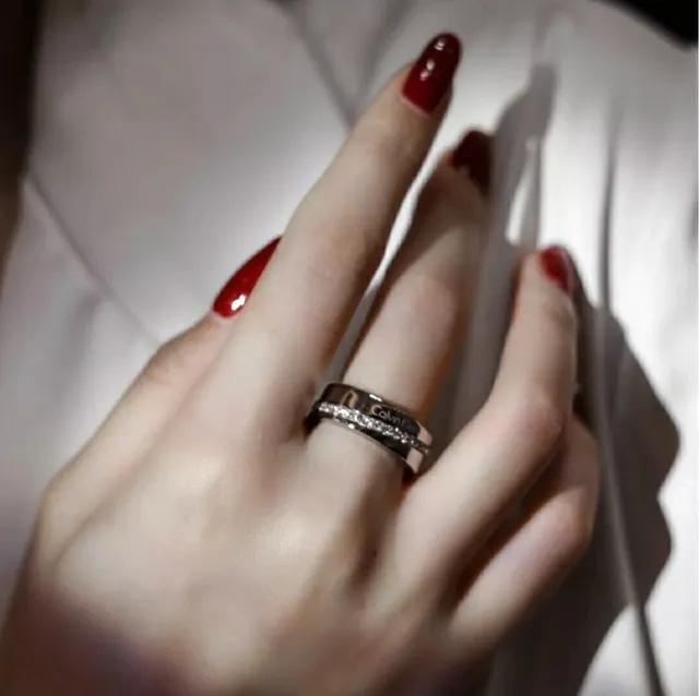 Calvin Klein Channel-Set Pavé Crystal Ring 3