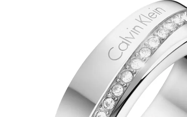 Calvin Klein Channel-Set Pavé Crystal Ring 4