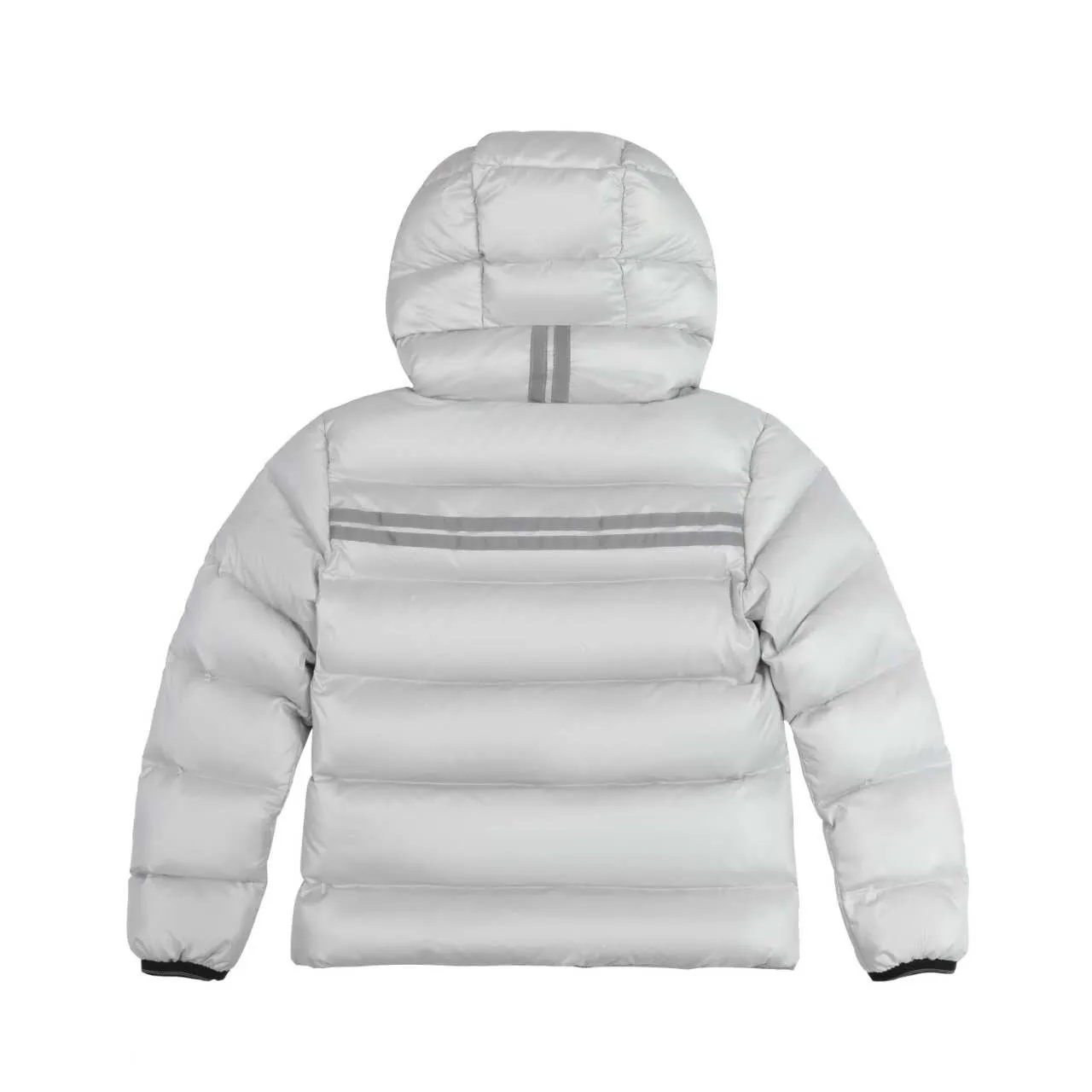 Canada Goose Maya 黑色 绗缝帽式羽绒夹克 13