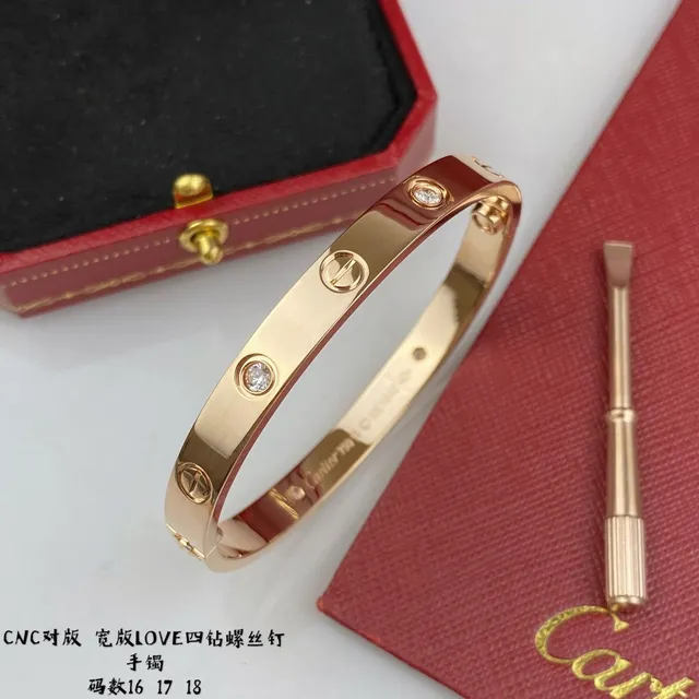 سواري Cartier Love ذهب متعدد الألوان نقش المسمار حجر مموه 6