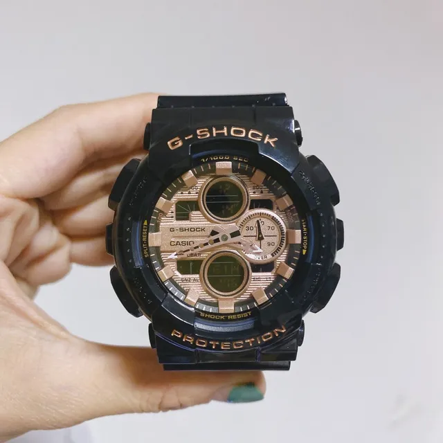 Casio G-Shock GA-100 Accent Or Rose Montre Sport 2