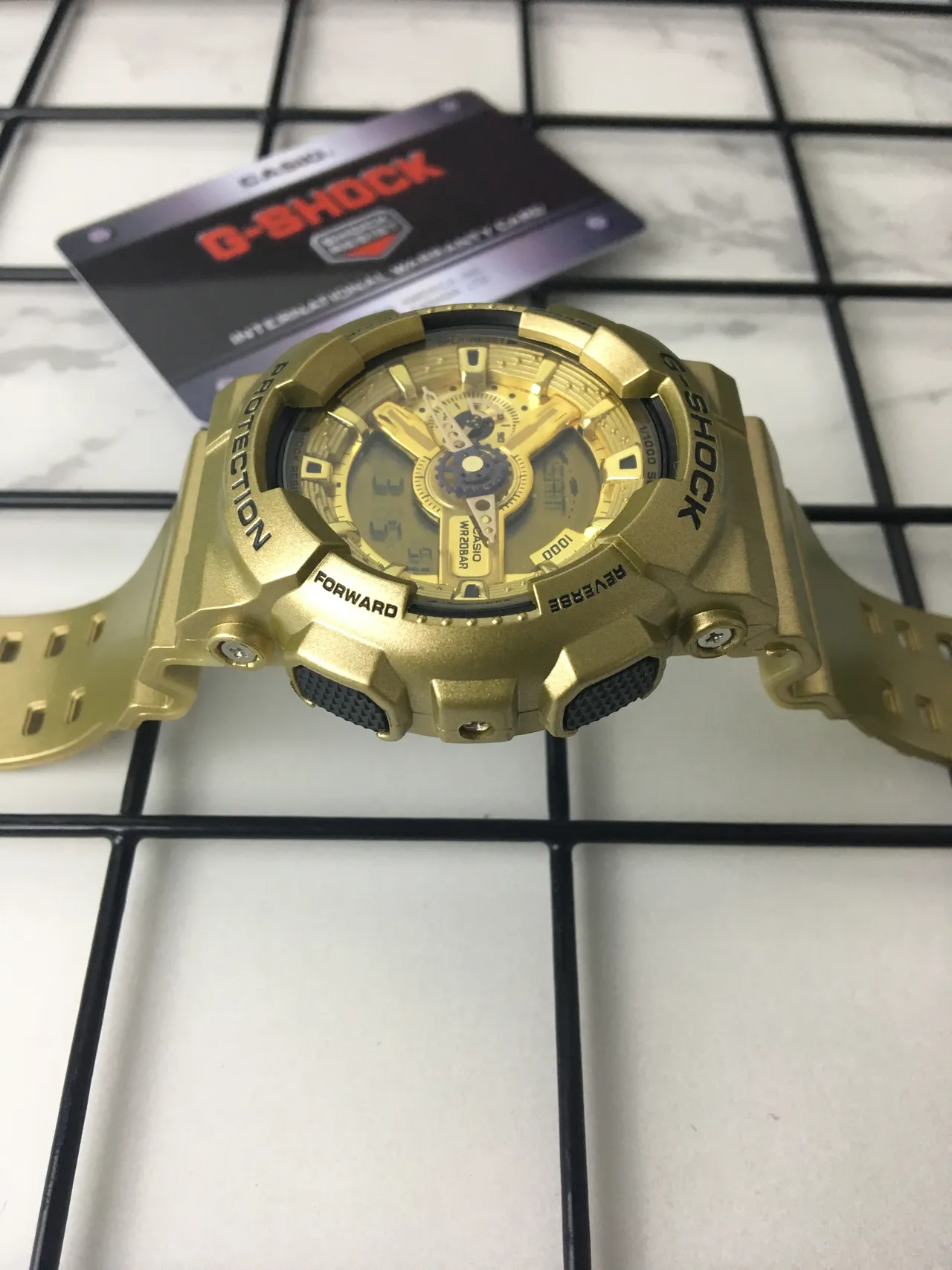 Casio G-Shock GA-110 Gold-Tone Analog-Digital Sports Watch 5