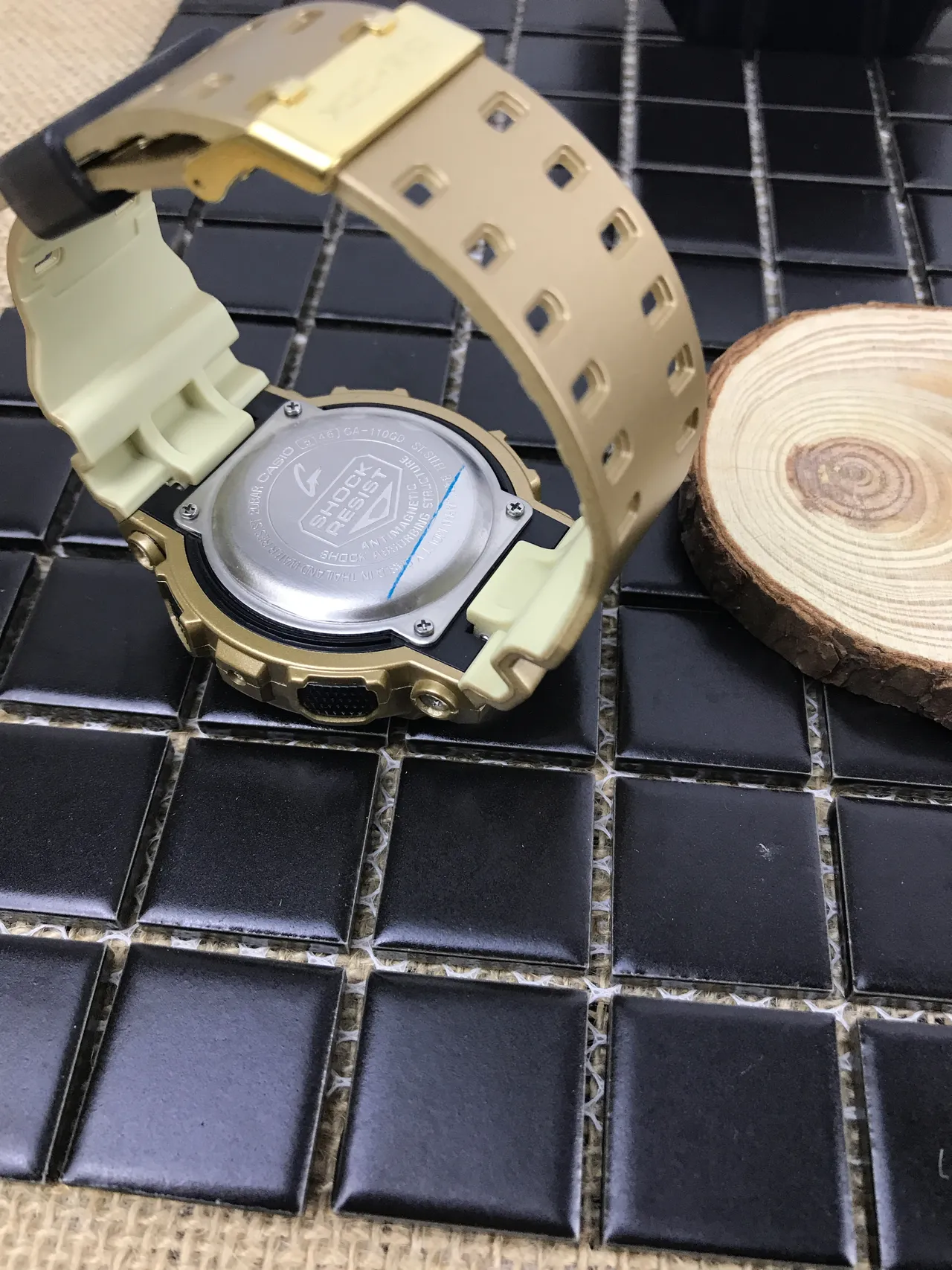 Casio G-Shock GA-110 Gold-Tone Analog-Digital Sports Watch 14
