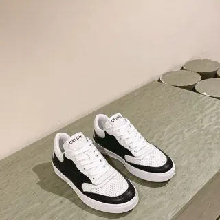 Celine CT-01 Z Trainer حذاء رياضي أسود وأبيض بنمط الحياة