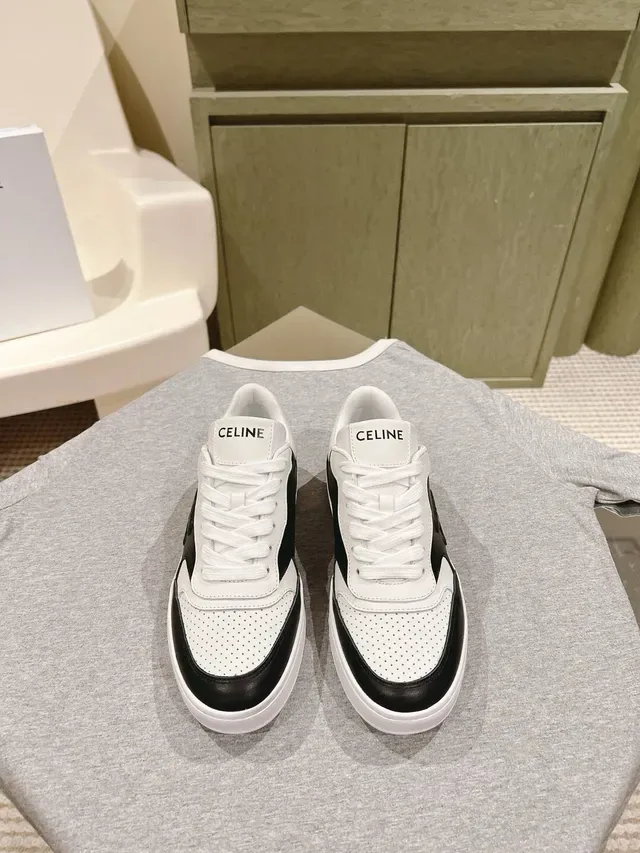 Celine CT-01 Z Trainer sneakers lifestyle noir et blanc 2