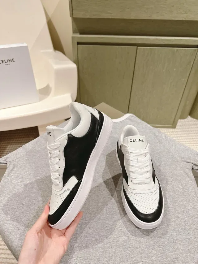 Celine CT-01 Z Trainer sneakers lifestyle noir et blanc 3
