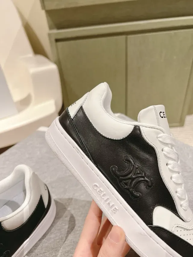 Celine CT-01 Z Trainer sneakers lifestyle noir et blanc 6