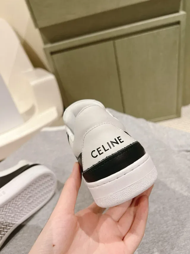 Celine CT-01 Z Trainer sneakers lifestyle noir et blanc 7