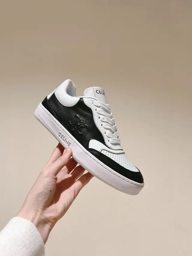 Celine CT-01 Z Trainer sneakers lifestyle noir et blanc 8
