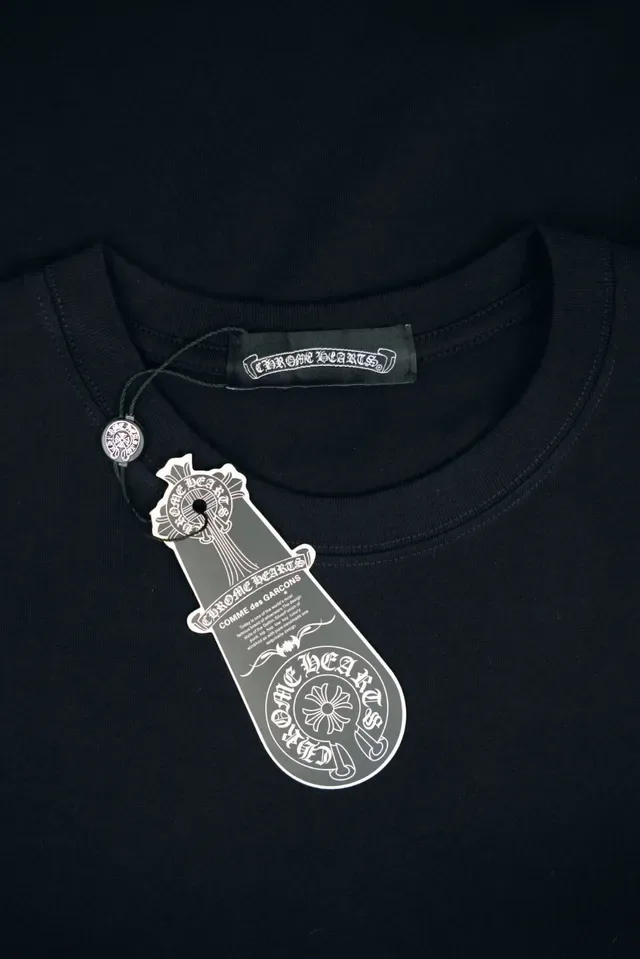 T-shirt blanc à impression graphique Chrome Hearts Deadly Doll 3