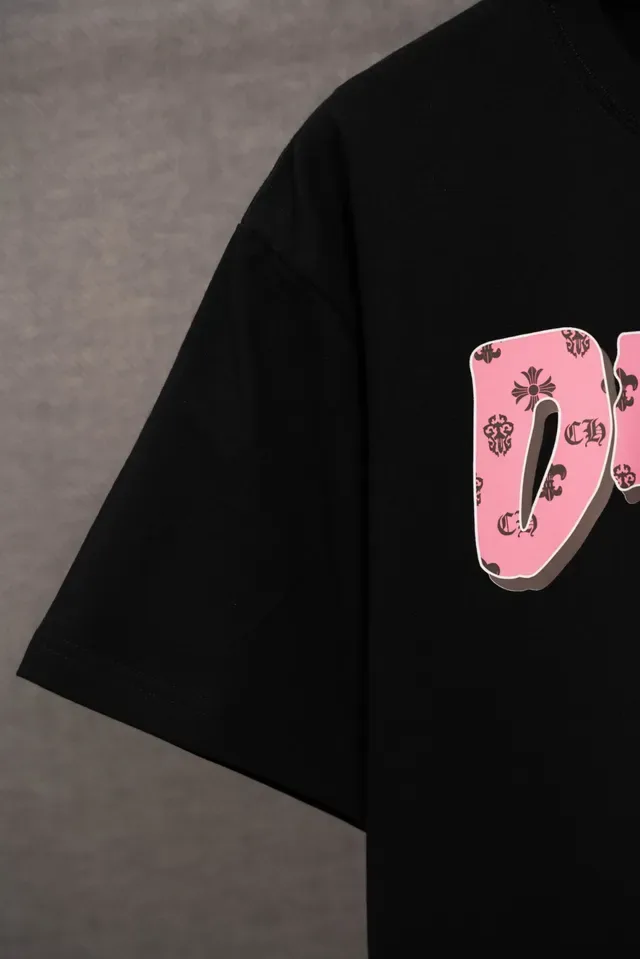 T-shirt blanc à impression graphique Chrome Hearts Deadly Doll 4