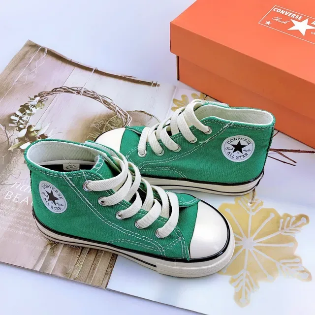Converse 黑白 帆布鞋面 硫化橡胶鞋底 生活方式运动鞋 23