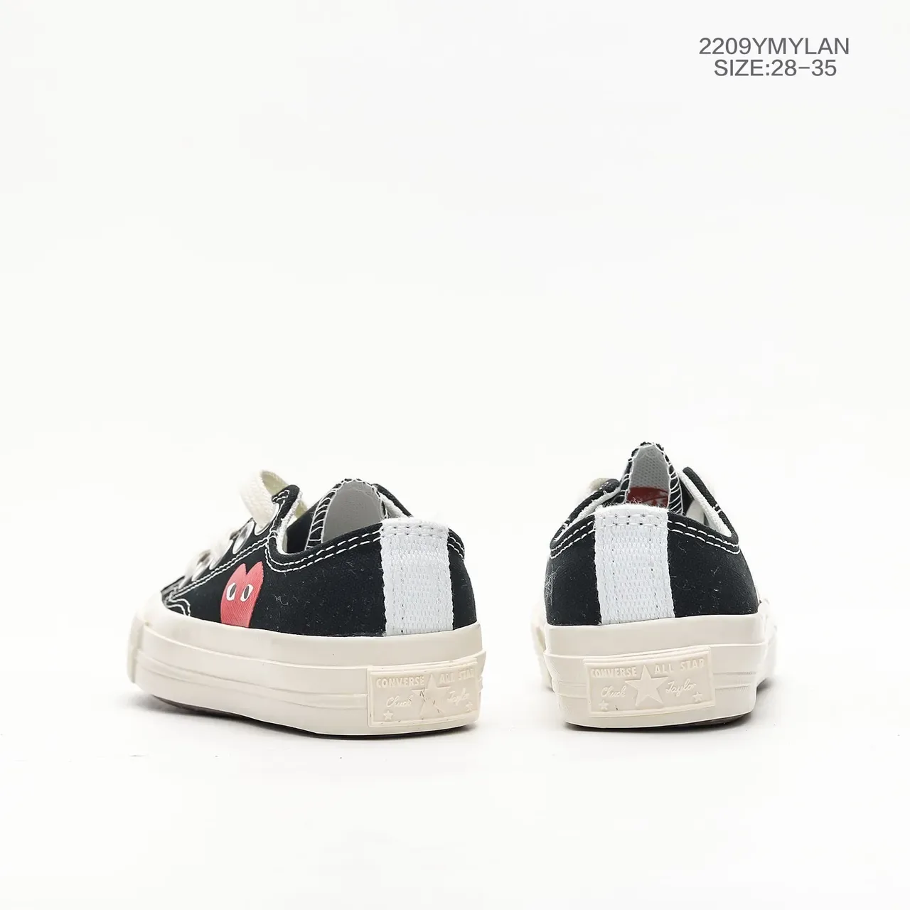 Converse Chuck Taylor All Star x Comme des Garçons PLAY लाल हार्ट कैनवास लाइफस्टाइल स्निकार 18