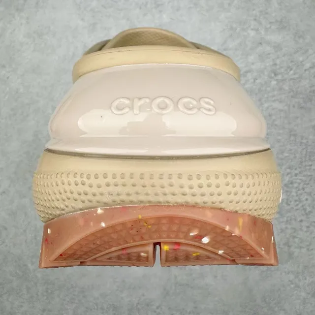 Crocs Echo Clog beige/blanc cassé/tacheté/terracotta sabot à plateforme 3