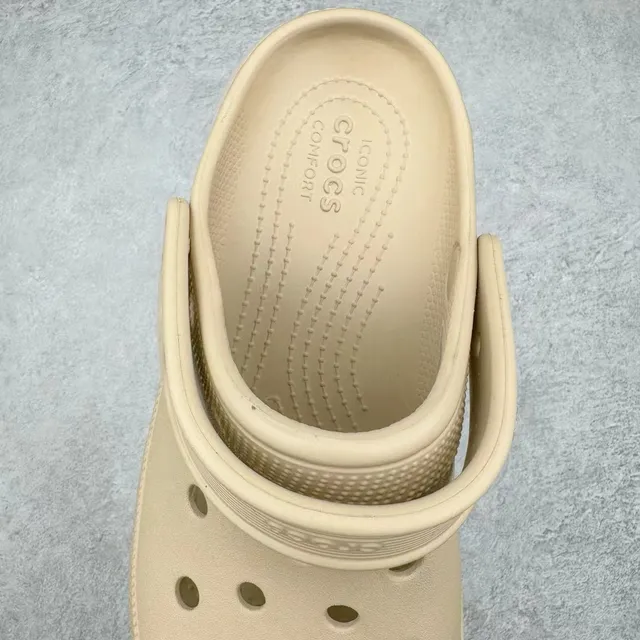 Crocs Echo Clog beige/blanc cassé/tacheté/terracotta sabot à plateforme 6