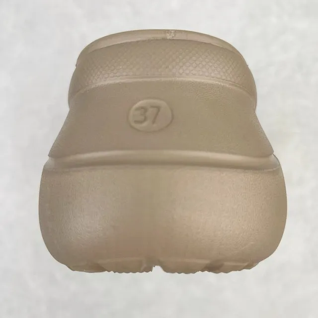 Crocs Echo Clog Beige Platform Molded Foam Clog 3
