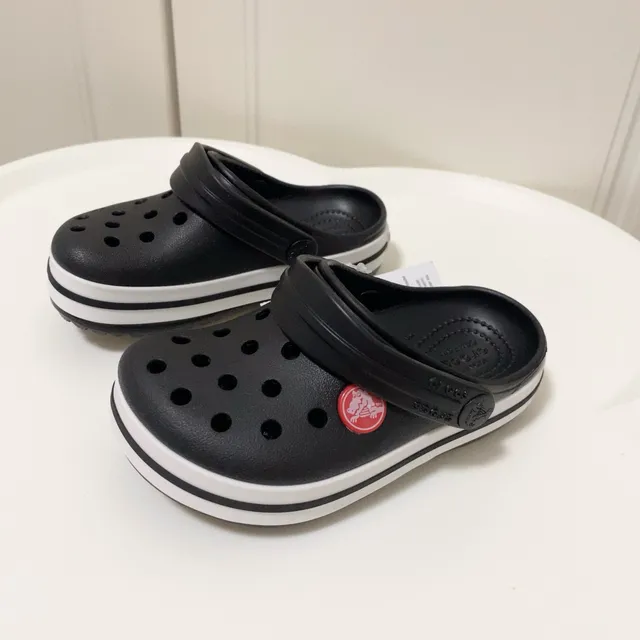 Crocs White Molded Foam Perforated Upper Clog 17