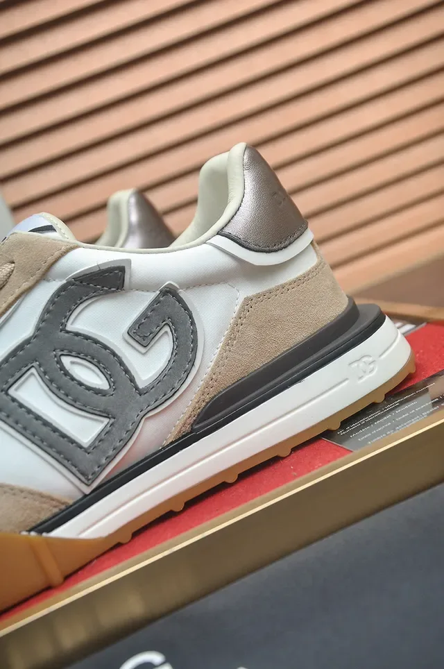 DC Shoes White Beige Retro Runner silhueta multicamadas camurça e couro superior tênis lifestyle 9