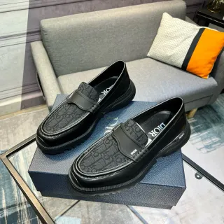 Dior B23 Monogram لافرز أسود