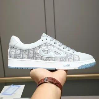 Dior B23 sneakers lifestyle à semelle basse en textile monogrammé