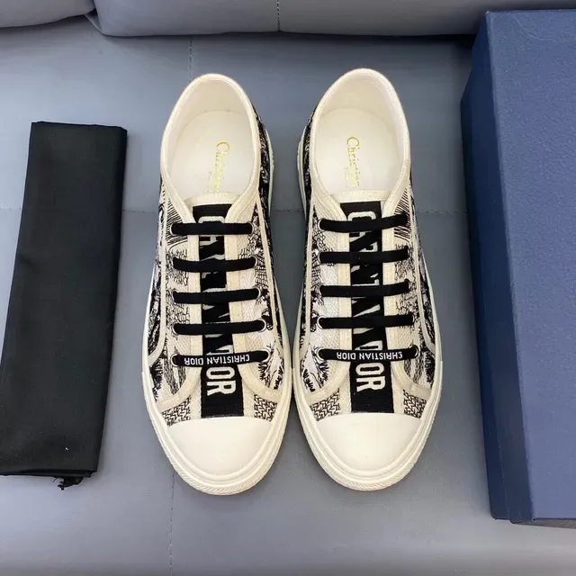 Dior B23 Printed Canvas Lifestyle Sneakers 2