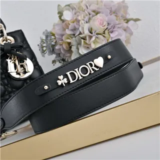 Dior Lady Dior বার্গন্ডি কুইল্টেড ক্যানেজ টপ-হ্যান্ডেল টোট ব্যাগ 24