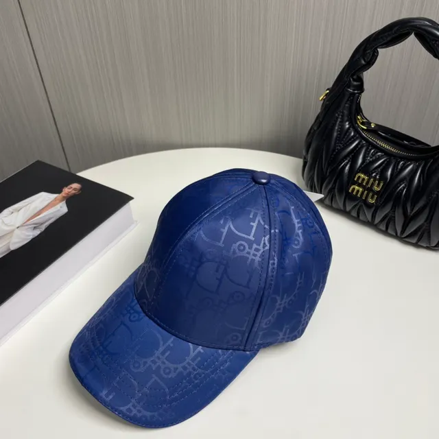Dior Oblique কালো বেইজ গঠিত ছয় প্যানেল টোনাল মনোগ্রাম প্রিন্ট বেসবল ক্যাপ 7