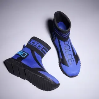 Dolce & Gabbana Speed Trainer নীল ও কালো লাইফস্টাইল স্নিকার