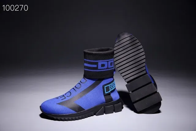Dolce & Gabbana Speed Trainer নীল ও কালো লাইফস্টাইল স্নিকার 4