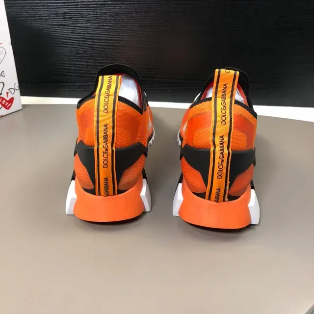 Dolce & Gabbana Naranja Negro Blanco Zapatillas Lifestyle 3
