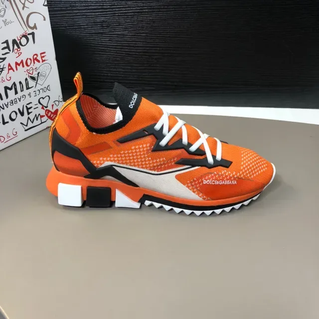 Dolce & Gabbana Naranja Negro Blanco Zapatillas Lifestyle 8