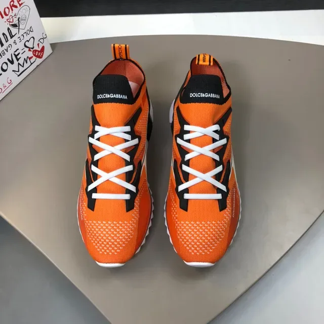 Dolce & Gabbana Naranja Negro Blanco Zapatillas Lifestyle 9
