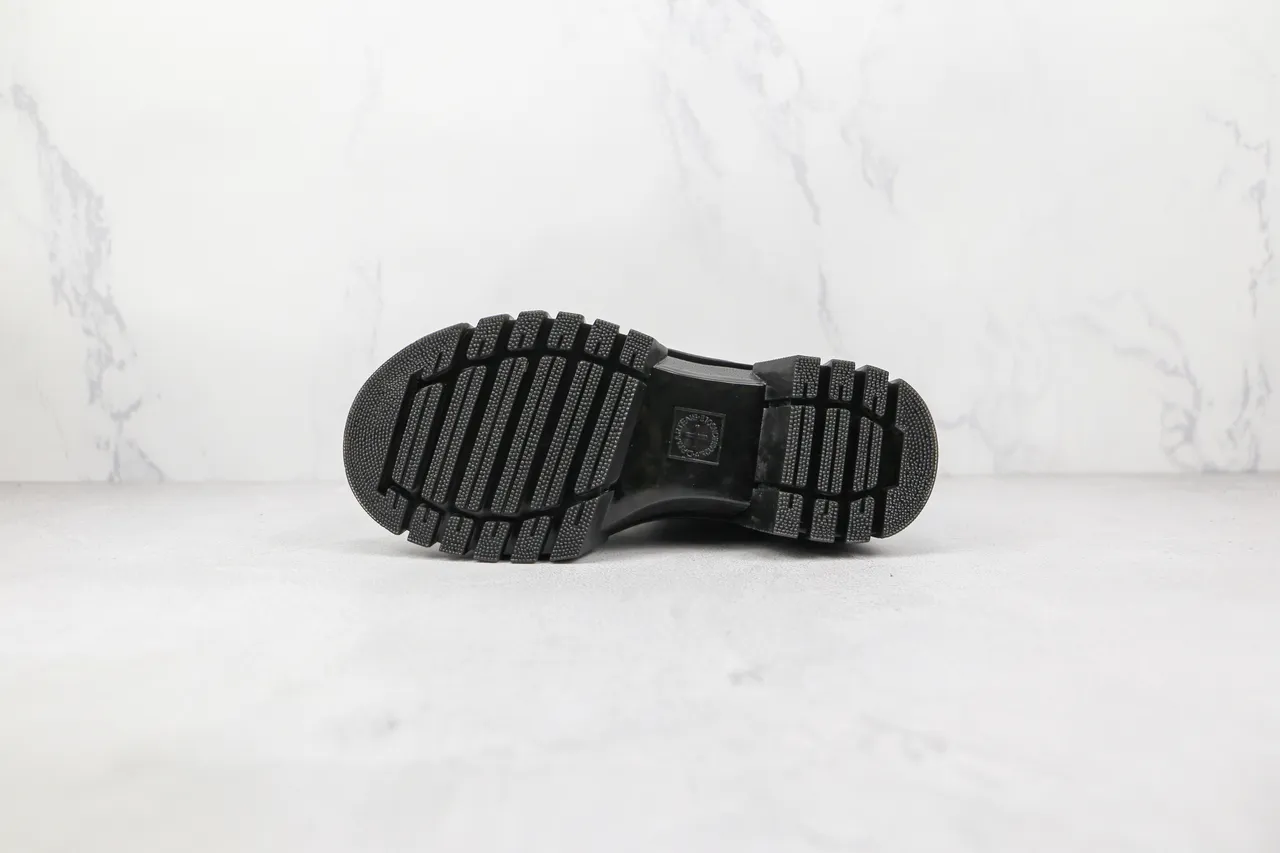 Dr. Martens Jadon काली पीली चंकी प्लेटफॉर्म सोल वेल्ट स्टिचिंग मार्टिन बूट्स 8