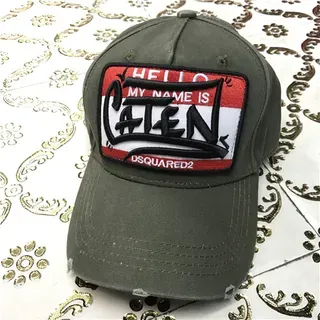 Dsquared2 Caten Name Tag Baseball Cap