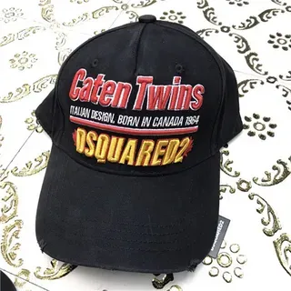 Dsquared2 Caten Twins ইতালীয় ডিজাইন বেসবল ক্যাপ