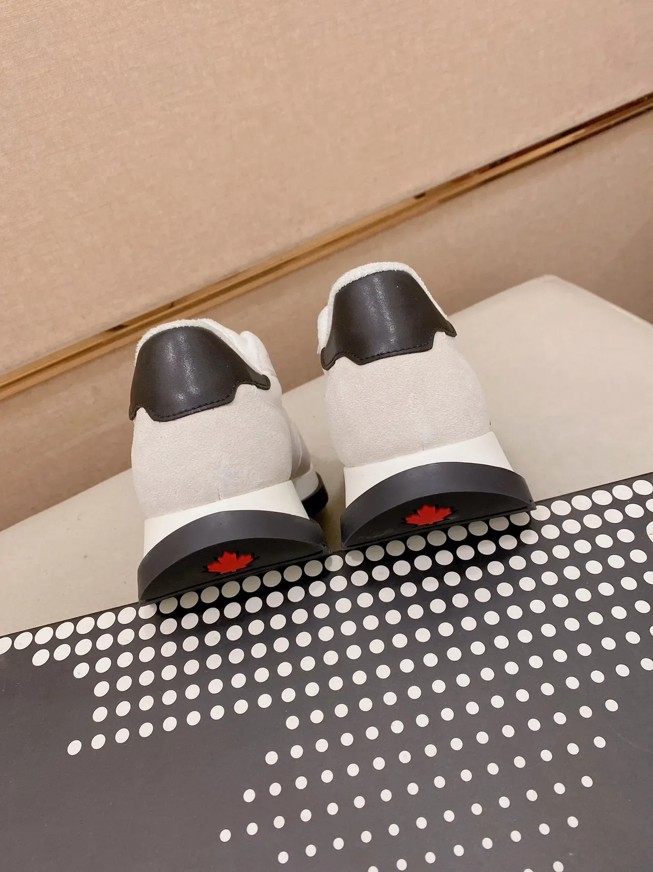 Dsquared2 ICON Off-White and Black sneakers lifestyle 8
