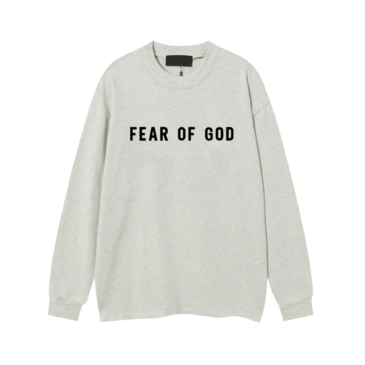 Fear of God Essentials سويت شيرت كرو نيک أوفر سايز 4