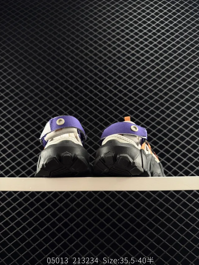 Fila Fusion Bianco San Blanc Noir Orange Violet Sandales Casual 7