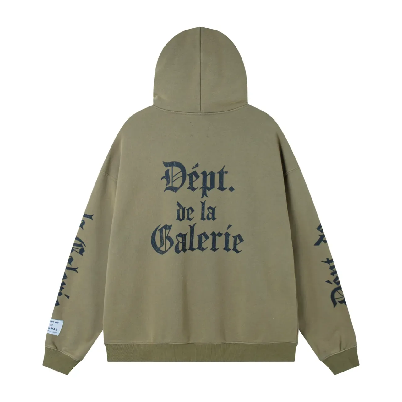 Gallery Dept قسم المعرض هودي أوفر سايز مطبوع 15