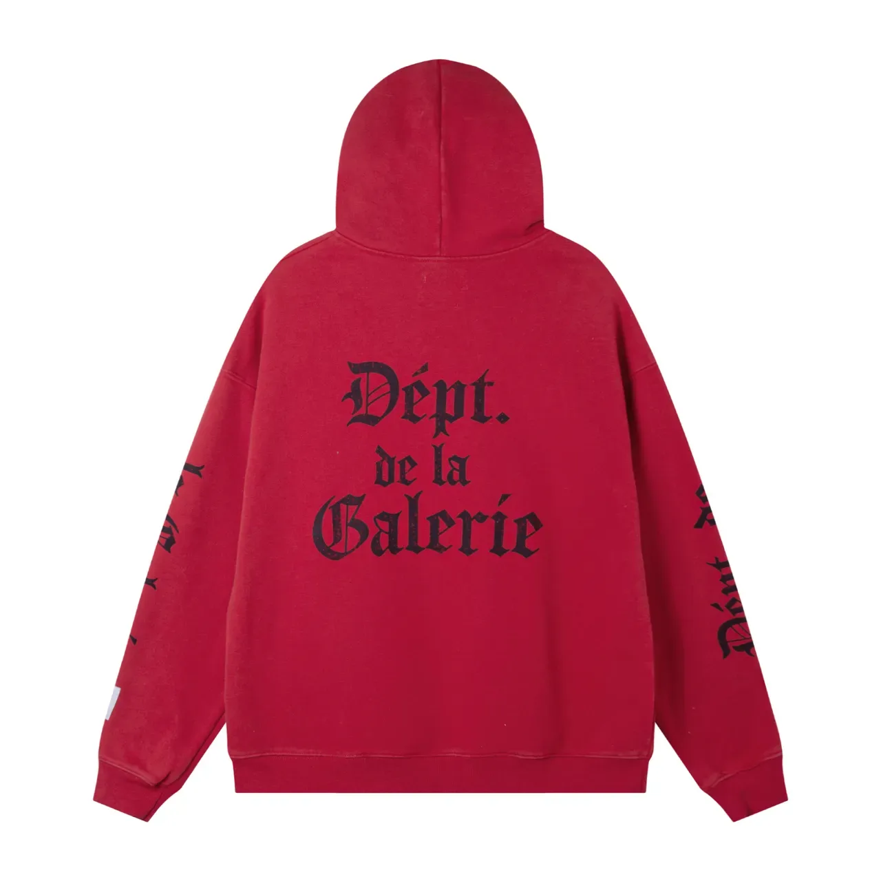 Gallery Dept قسم المعرض هودي أوفر سايز مطبوع 17