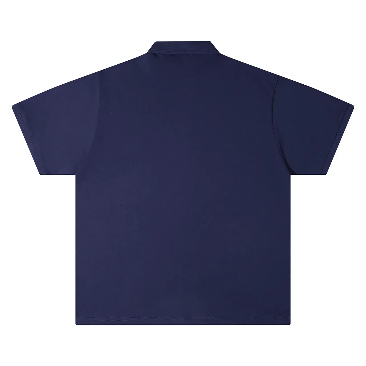 Gallery Dept Polo Shirt Preto Marinho Logo Bordado 5