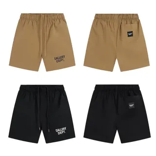 Gallery Dept Logo-Embroidered Elastic Waist Shorts