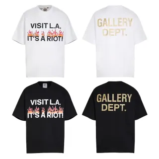Gallery Dept Visit L.A. It's A Riot Flame Graphic T-Shirt