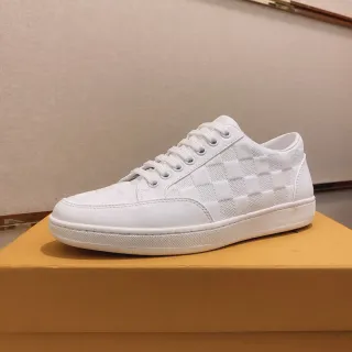 حذاء رياضي أسلوب حياة لوحة Checkerboard كل أبيض