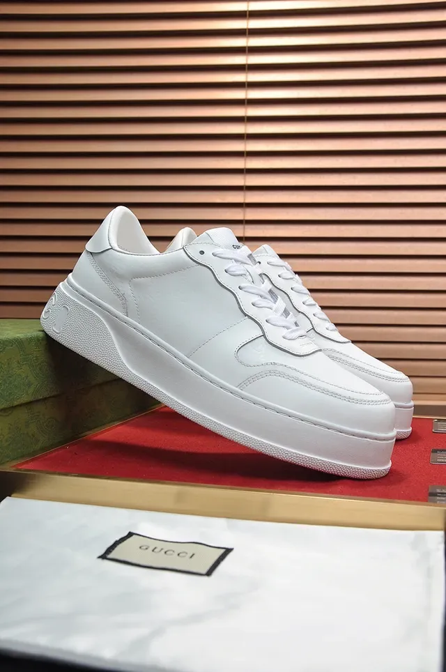 All-White Platform Lifestyle Sneaker 8
