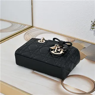 Beige Quilted Top-Handle Chain Strap Bow Accent Boston Bag 5